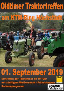 Oldtimer Traktor Treffen @ KTM Ring Höchstädt